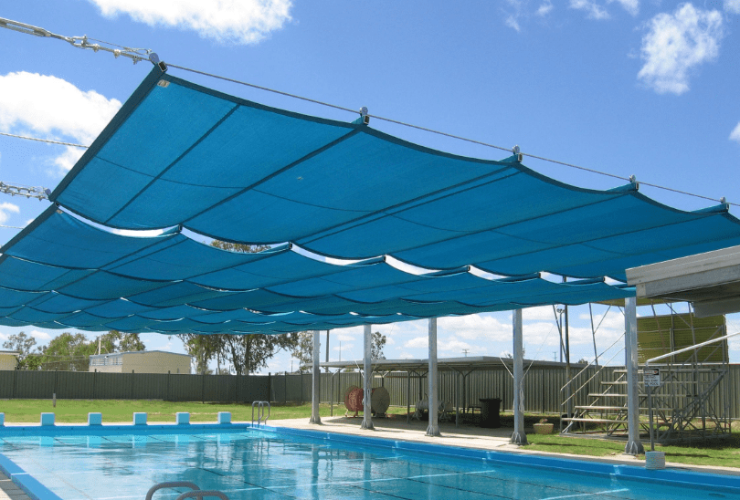swimming pool shade